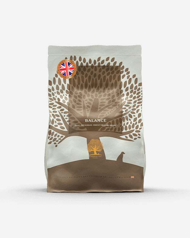 Essential Foods Balance – 2.5 kg – Single protein med kalkun og små foderpiller