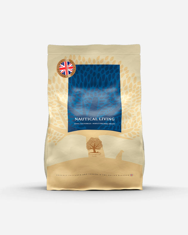 Essential Foods Nautical Living – 2.5 kg – Kornfrit hundefoder med fisk
