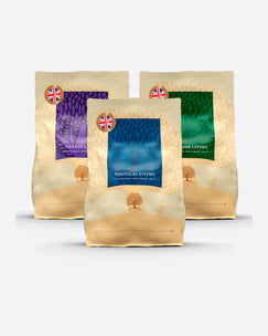 Essential Foods - Smagspakke 3x2.5 kg - Superior & Nautical & Estate
