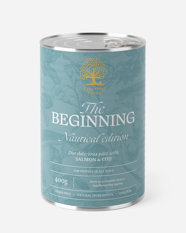Essential Beginning Pâté Nautical – Laks & torsk 6 x 400 g