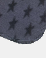 Fleece Tæppe med stjerner - Grå - 100x70cm