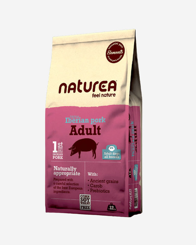 Naturea Elements Adult Iberian Pork – iberisk gris – 12 kg