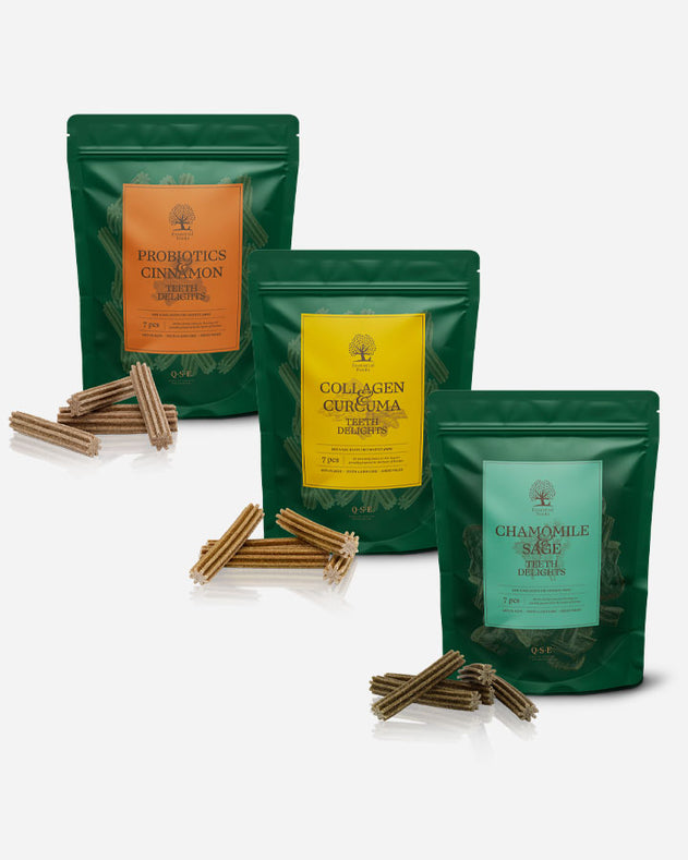 Teeth delights smagspakke - 3-pack - 750g