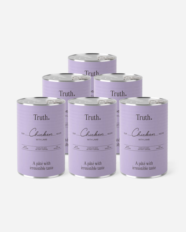 Truth Chicken with Lamb Paté - Kylling & Lam (6x400g)