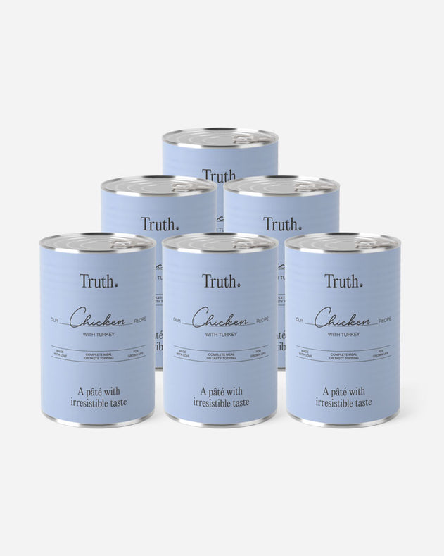 Truth Chicken with Turkey Paté - Kylling & Kalkun (6x400g)