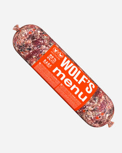 Wolf's Menu – Active – BARF fuldfoder med okse og kylling – 1 kg