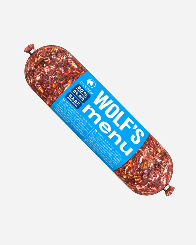 Wolf's Menu – Therapy – BARF fuldfoder med hest – single protein – 1 kg