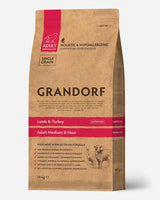 Grandorf Adult - Lam og Kalkun - 10kg - Grandorf - Petlux