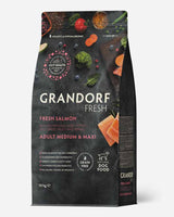 Grandorf Fresh Adult Medium & Maxi – Frisk laks & sød kartoffel 10 kg