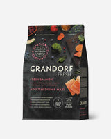 Grandorf Fresh Adult Medium & Maxi – Frisk laks & sød kartoffel 3 kg