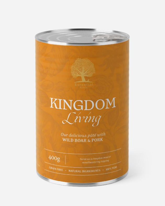 Essential Kingdom Living Paté - Vildsvin & gris (400g)