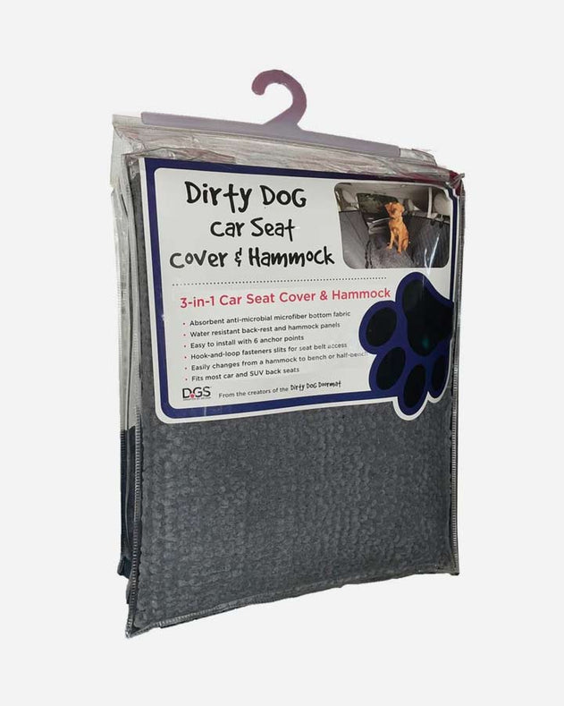 Dirty Dog 3-i-1 sædeovertræk - Til hund