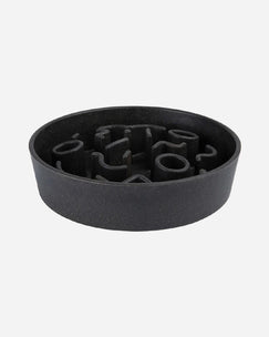 District 70 Bamboo Slow Feeder - Dark Grey - Ø28cm