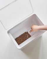 Foderspand - Hvid - 12kg - Yamazaki - Yamazaki - Petlux
