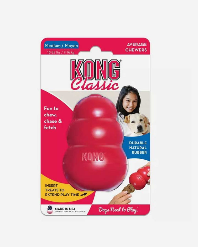 KONG Classic - Rød - KONG - Petlux