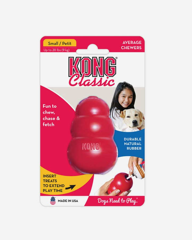 KONG Classic - Rød - KONG - Petlux