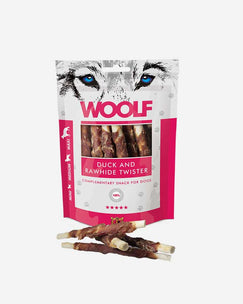 Woolf Duck & Rawhide Twister med and