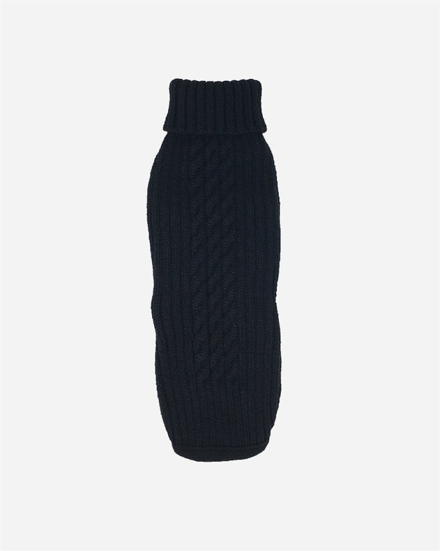 Sort strikket hundesweater fra Fashion Dog - art.  - Fashion Dog - Petlux