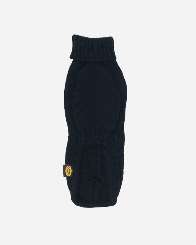 Sort strikket hundesweater fra Fashion Dog - art.  - Fashion Dog - Petlux